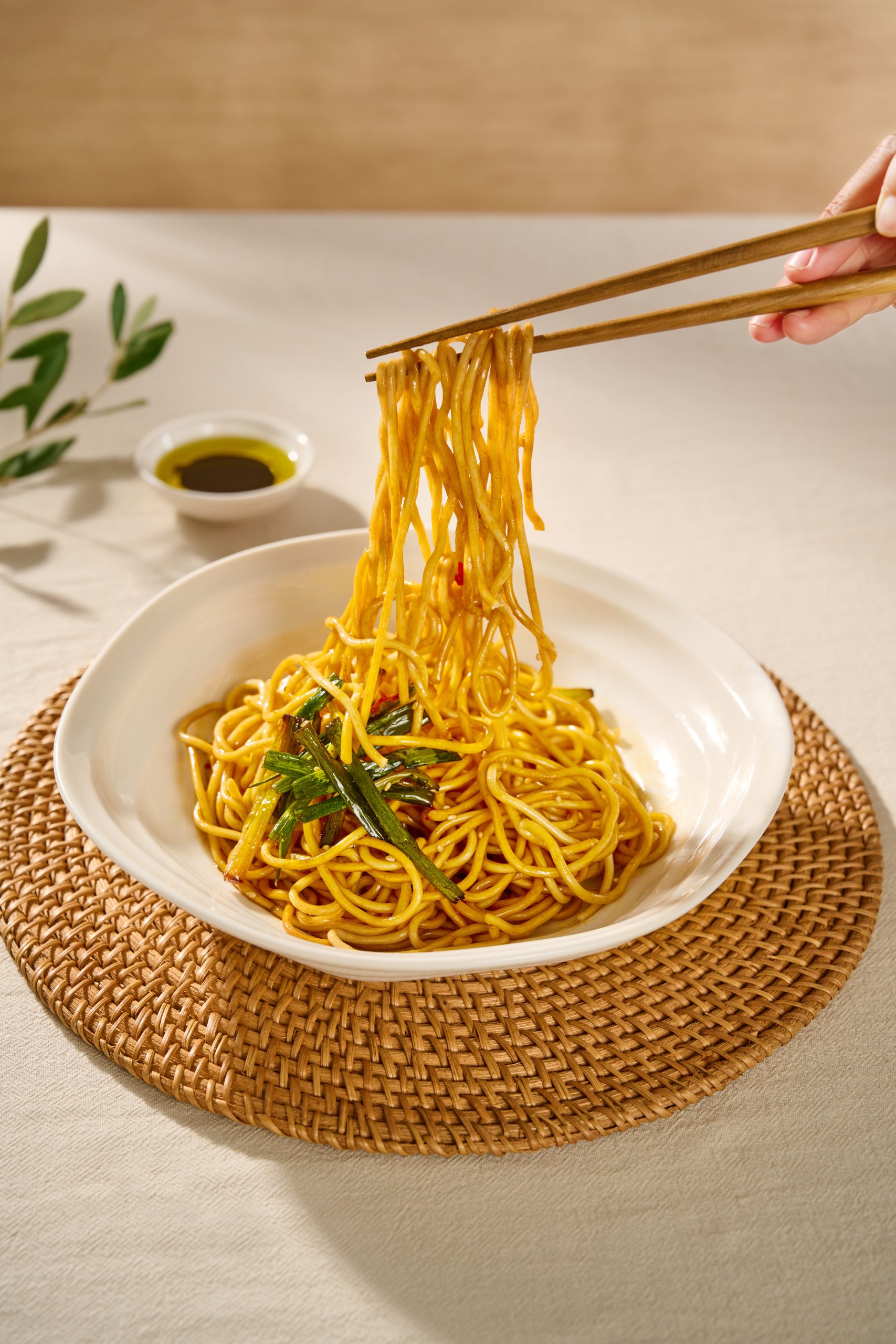 橄榄油葱油拌面